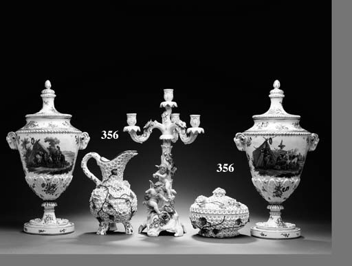 A GROUP OF CONTINENTAL SCHNEEBALLEN WARES