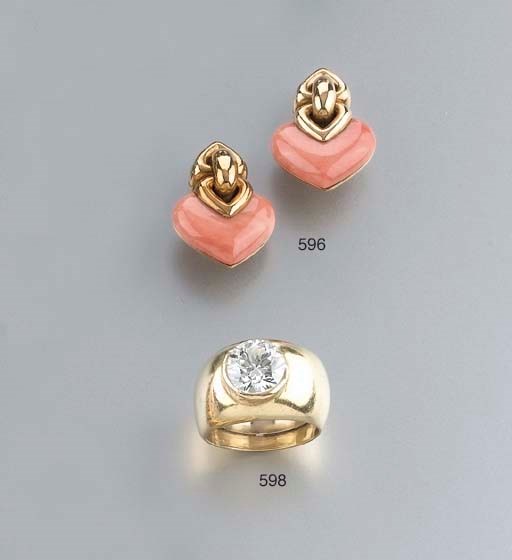 ANELLO A FASCIA IN ORO E BRILLANTE