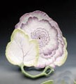A LONGTON HALL PEONY DISH