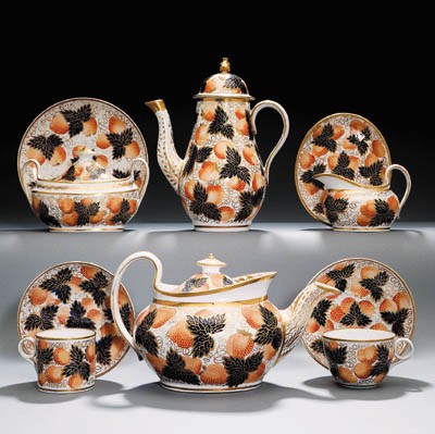 A NEW HALL PART TEA AND COFFEE SERVICE