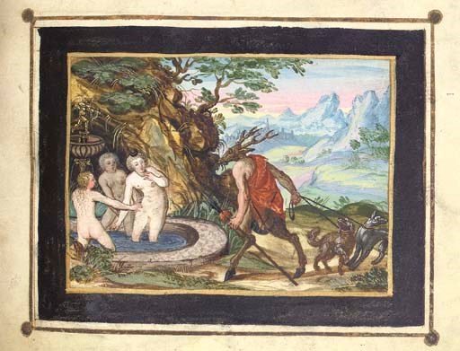 ALBUM AMICORUM of Wolf Eberhard CAMMERER VON DALBERG AUS WORMS. Manuscript on paper and vellum, Germany and France, 1631-1632 and n.d., including 26 blazoned coats of arms and three miniatures, approximately 129 leaves (including 90 blanks), oblong 8vo (118 x 162mm), modern pencil foliation (occasional staining and soiling), 20th-century gilt-tooled vellum. Provenance: armorial ex-libris and shelfmark (Ms.732) of Rudolf Ritter von Gutmann; shelfmark (Ser.nov. 2972) of Österreichische Nationalbibliothek.