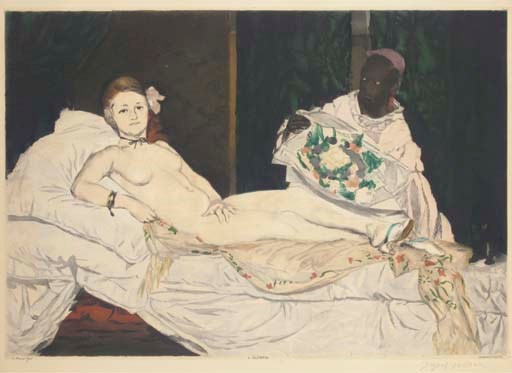 D'APRES EDOUARD MANET (1832-1883)