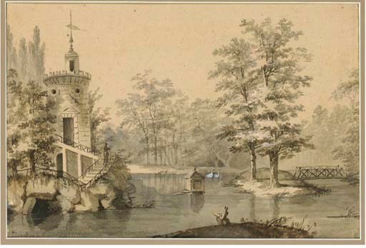 ATTRIBUE A CLAUDE-HENRI WATELET (1718-1786)