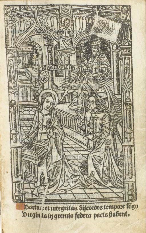 [HEURES] -- [Heures à l'usage de Rome. Paris: Thielman Kerver ou Hardouyn, vers 1515].