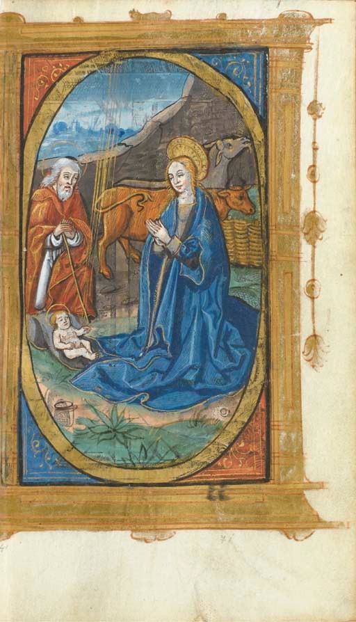[HEURES] -- Heures a lusaige de Paris. Paris: Germain Hardouyn demourant entre les deulx portes du palais a lenseigne saincte marguerite [vers 1524].