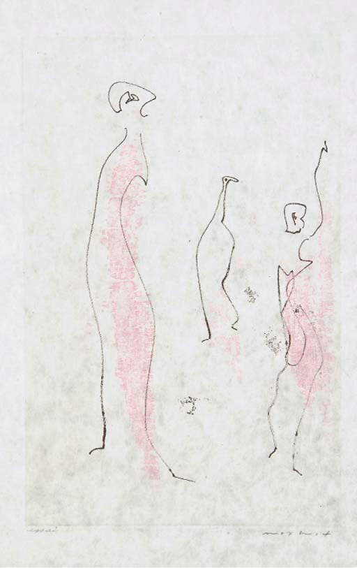 ERNST, Max (1891-1976). Neuf eaux-fortes. Essais monotypes. S.l.: 1965.