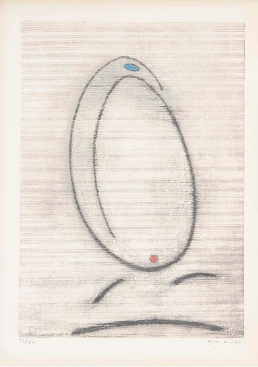 [ERNST] -- LEBEL, René (1901-1986). L'Oiseau caramel. Lithographies de Max Ernst. Paris: Le Soleil noir, 1969.