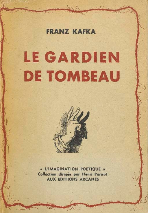 KAFKA, Franz (1883-1924). Au bagne. Traduit de l'allemand par Jean Carrive. Marseille: les Cahiers du Sud, 1939. [In-12 (187 x 135 mm). Box rouge de l'époque, couverture et dos conservés, (couverture légèrement salie, infimes usures.) Provenance: Balthus (selon une inscription manuscrite à l'encre au colophon) -- Emmy Joubert