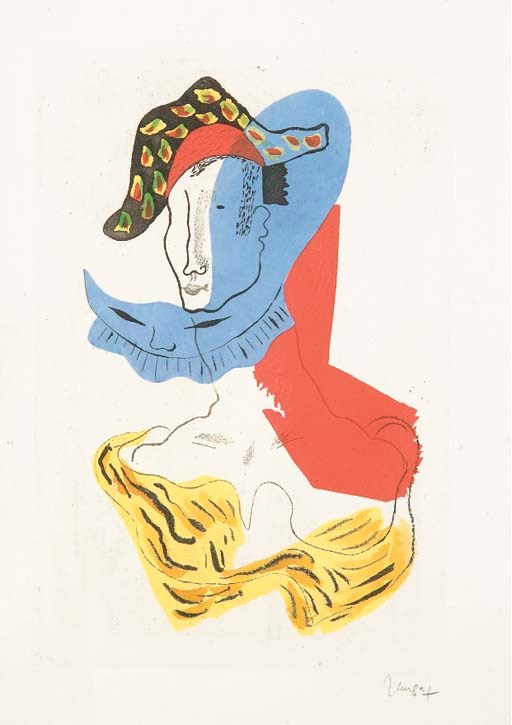 LURÇAT, Jean (1892-1966). Toupies. S.l. [Chez l'auteur, Paris] : Sans nom d'éditeur, 1925 (daté au crayon par l'auteur 21 décembre 1924).