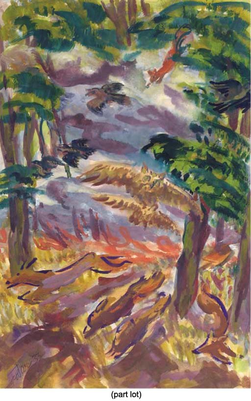 (3)  Herbert Fiedler (Dutch, 1891-1962)
