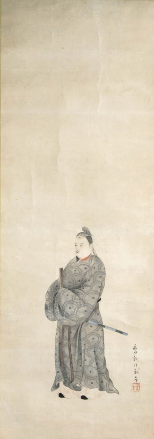 A GROUP OF JAPANESE AND CHINESE SCROLL PAINTINGS,