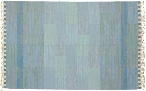 A MARIANNE RICHTER FLATWOVEN RUG,