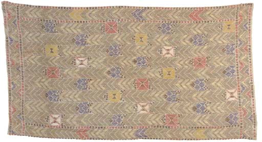 TWO MARTA MAAS FJETTERSTROM FLATWEAVES,