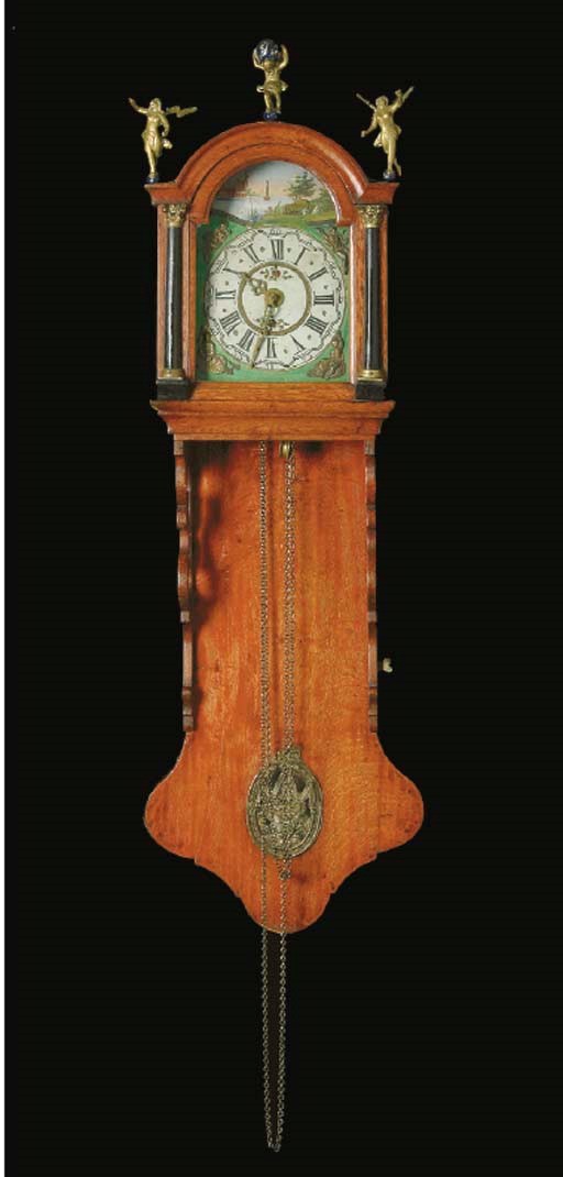 A GERMAN STAART WALL CLOCK,