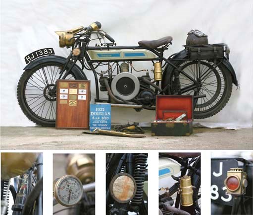 1920 DOUGLAS 4 H.P "B" MODEL MOTORCYCLE