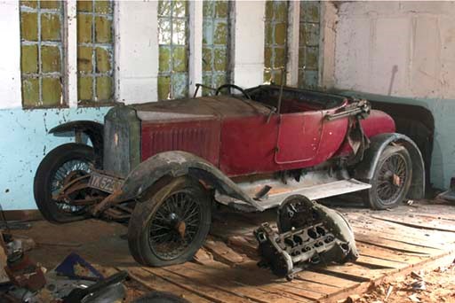 c.1925 VAUXHALL 14-40HP MELTON THREE SEATER WITH DICKEY
