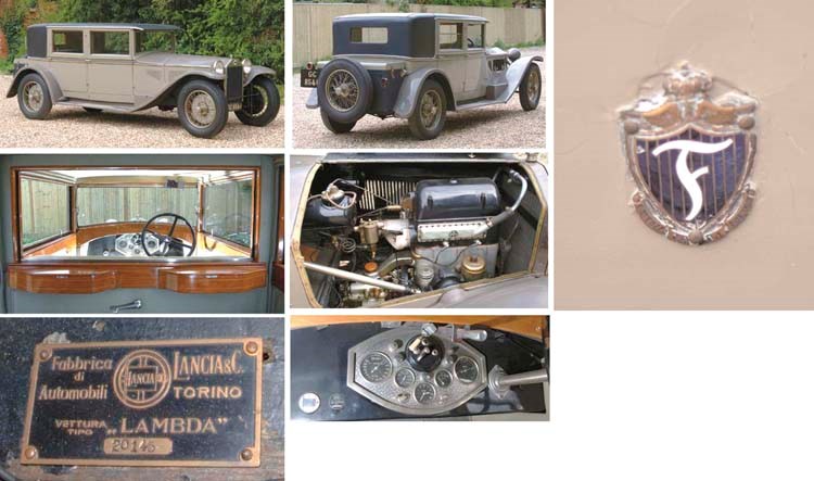 1928 LANCIA LAMBDA SERIES VIII FOUR DOOR SALOON