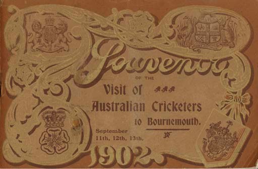 AUSTRALIA IN BOURNEMOUTH, 1902