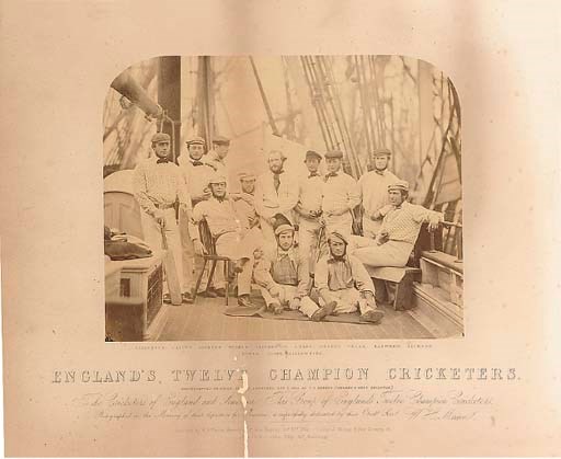 ENGLAND'S TWELVE CHAMPION CRICKETERS, 1859