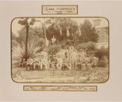 LORD SHEFFIELD'S ALL ENGLAND ELEVEN, 1892