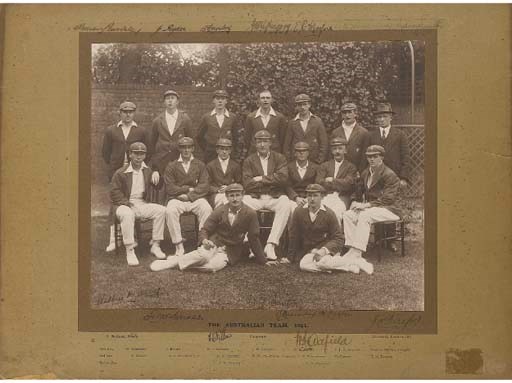 THE AUSTRALIAN TEAM, 1921