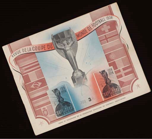 REVUE DE LA COUPE DU MONDE DE FOOTBALL 1938 OFFICIAL TOURNAMENT PROGRAMME