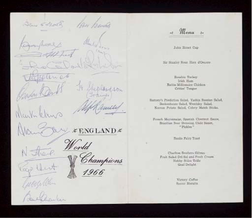 A MENU CARD FOR THE GRANSHA HOSPITAL BENEVOLENT ASSOCIATION THIRD ANNUAL GALA BALL