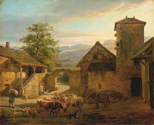 JEAN-ANTOINE DUCLAUX (LYON 1783 - 1868)