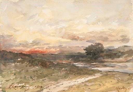 HENRI-JOSEPH HARPIGNIES (VALENCIENNES 1819 - 1916 SAINT-PRIVE)