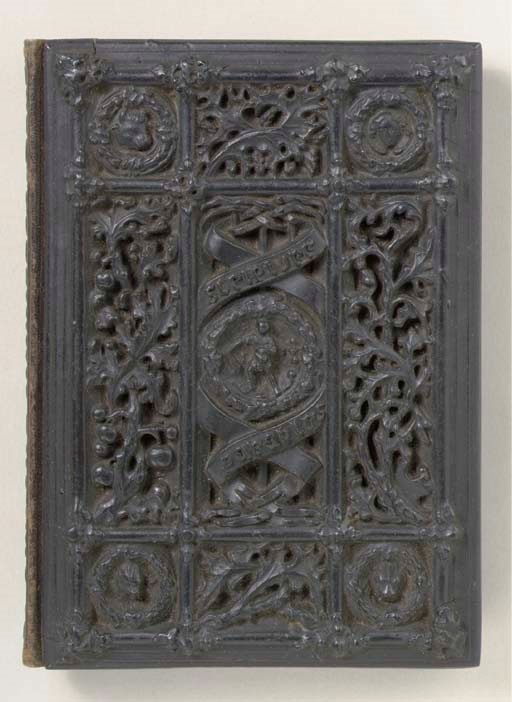[PAPIER-MÂCHÉ BINDING.] Parables of Our Lord. London: Longman & Co., 1847.
