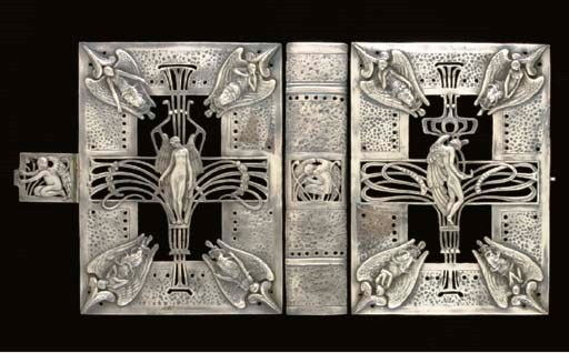 [SILVER BOOK COVER.] England, 1 January 1896.