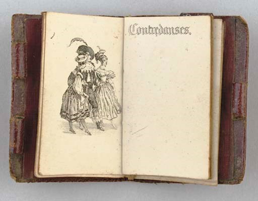 [MINIATURE BOOK].  Bal [cover title].  Np, nd.