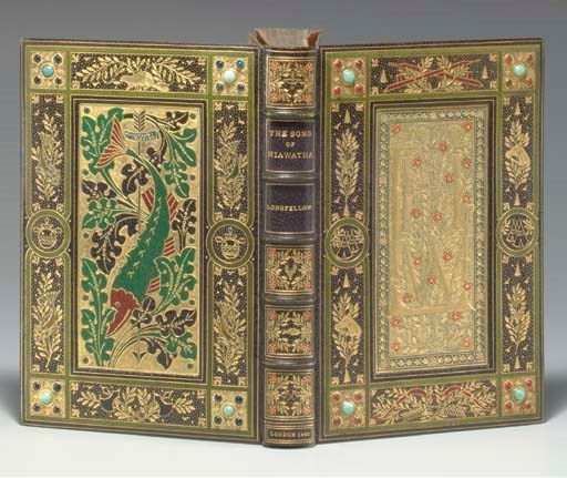 [SANGORSKI & SUTCLIFFE.] LONGFELLOW, Henry W. (1807-1882). The Song of Hiawatha. London: W. Kent & Co., 1860.
