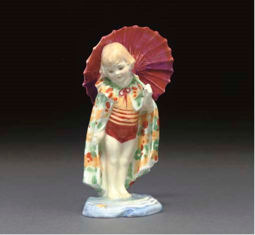 A ROYAL DOULTON BABETTE HN1423 FIGURE