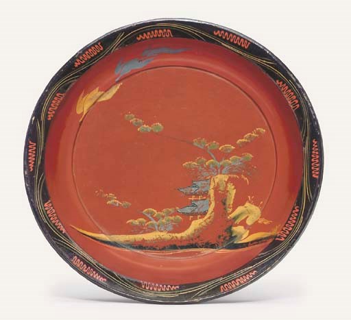 A LACQUER DISH