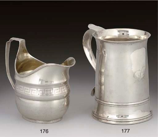 A GEORGE III PROVINCIAL SILVER MUG,