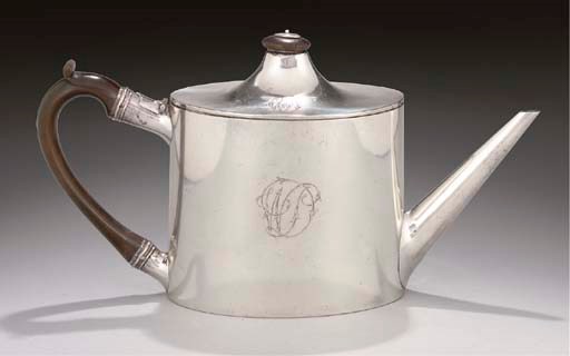 A GEORGE III SILVER ARGYLE,