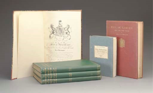 A GROUP OF BOOKS RELATING TO FURNITURE AND DECORATIVE ARTS,
