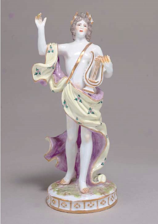 A CONTINENTAL FIGURE OF APOLLO,