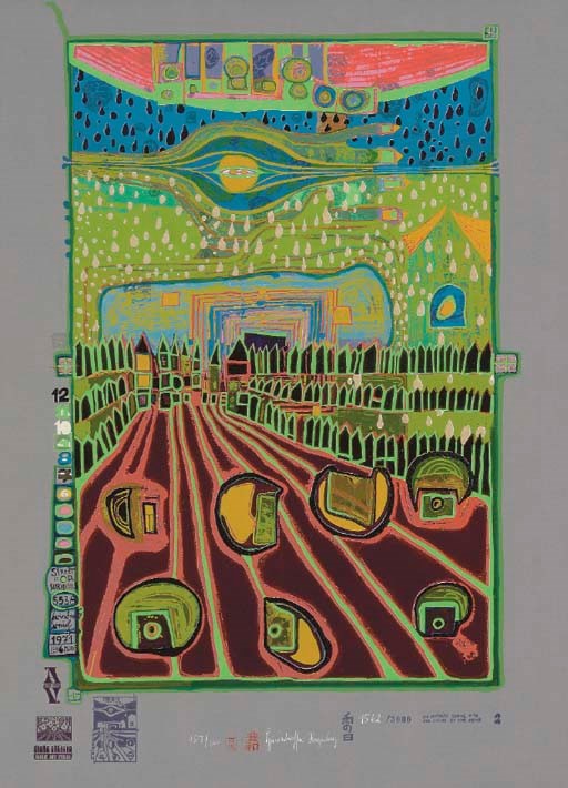 FRIEDENSREICH HUNDERTWASSER (1928-2000)