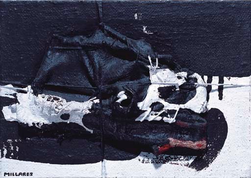 Manolo Millares (Las Palmas de Gran Carnaria, 1926 - Madrid, 1972)