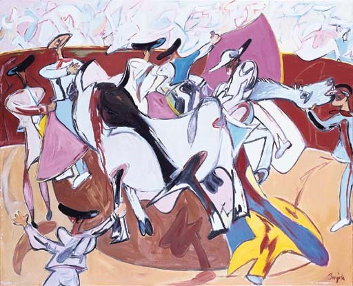 Juan Barjola (Badajoz, 1919 - Madrid, 2004)