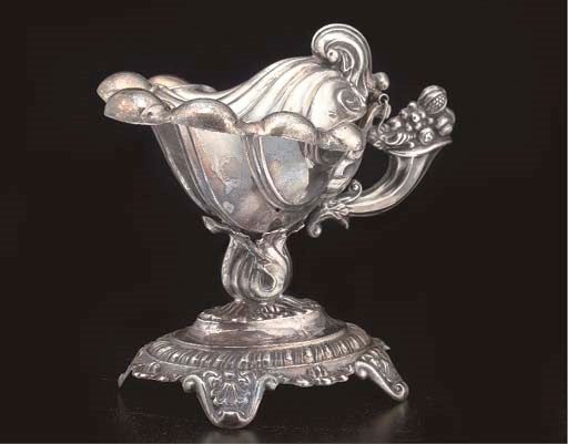 MOUTARDIER EN ARGENT ET VERMEIL