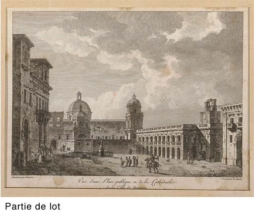D'APRES CLAUDE LOUIS CHATELET (1753-1794) ET LOUIS JEAN DESPREZ (1743-1804)