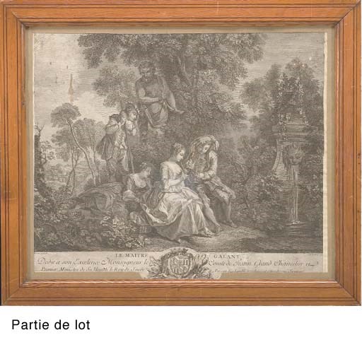 D'APRES NICOLAS LANCRET (1690-1743)