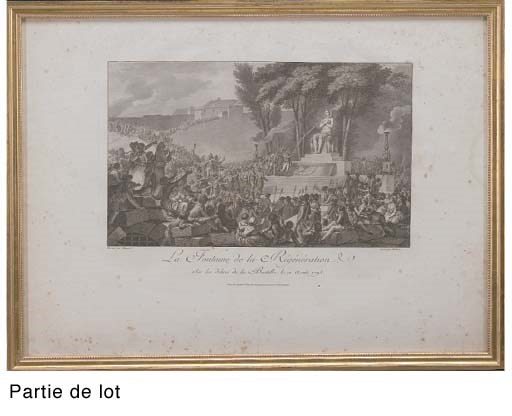 D'APRES CHARLES MONNET (1732-1808)