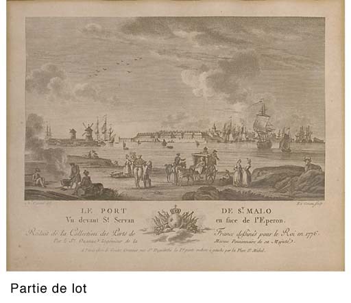 D'APRES NICHOLAS MARIE OZANNE (1728-1811) ET JEAN-BAPTISTE CAZIN (1782-1939)