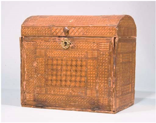 COFFRET A BIJOUX DE LA FIN DU XVIIIEME SIECLE