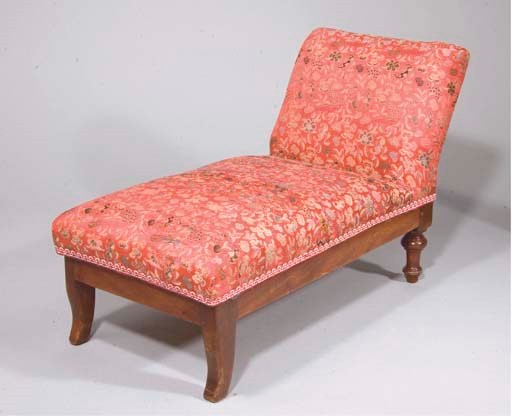 CHAISE LONGUE MINIATURE DU XIXEME SIECLE