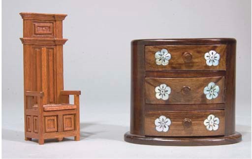 COMMODE MINIATURE VERS 1930